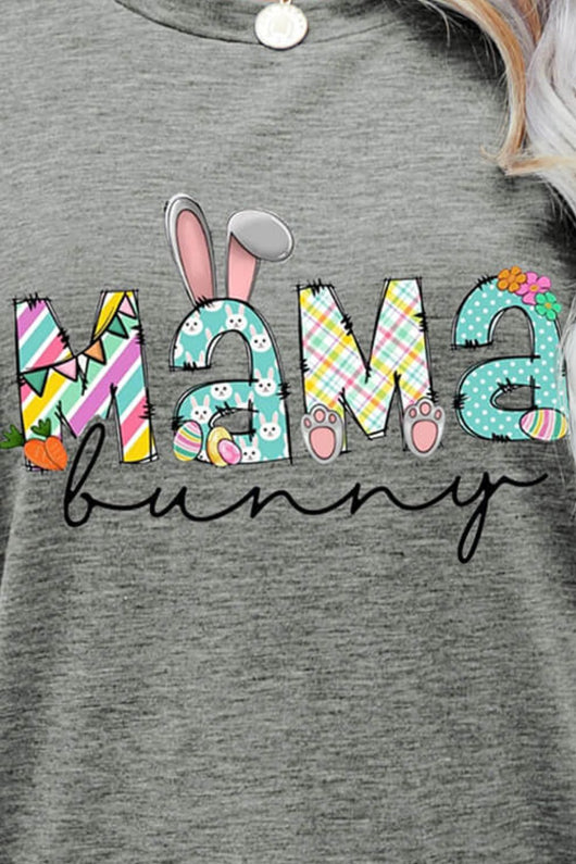 MAMA BUNNY Easter Graphic Tee