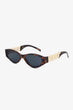 Chain Detail Temple Cat Eye Sunglasses