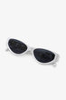 Chain Detail Temple Cat Eye Sunglasses