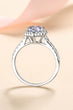 1 Carat Moissanite Heart-Shaped Ring