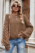 Weekend Style Rib-Knit Dropped Shoulder Sweater