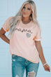 MAMA Heart Graphic Tee Shirt